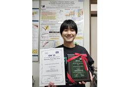 理工学専攻メカトロニクスプログラム２年 水野亜紋さんが IDW’25 で Outstanding Poster Paper Award を受賞しました